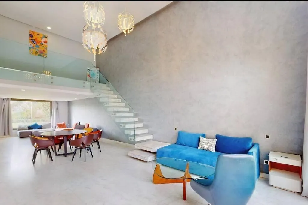 Duplex Moderne 233M2 Dans Une Residence De Luxe Marrakesh Apartment