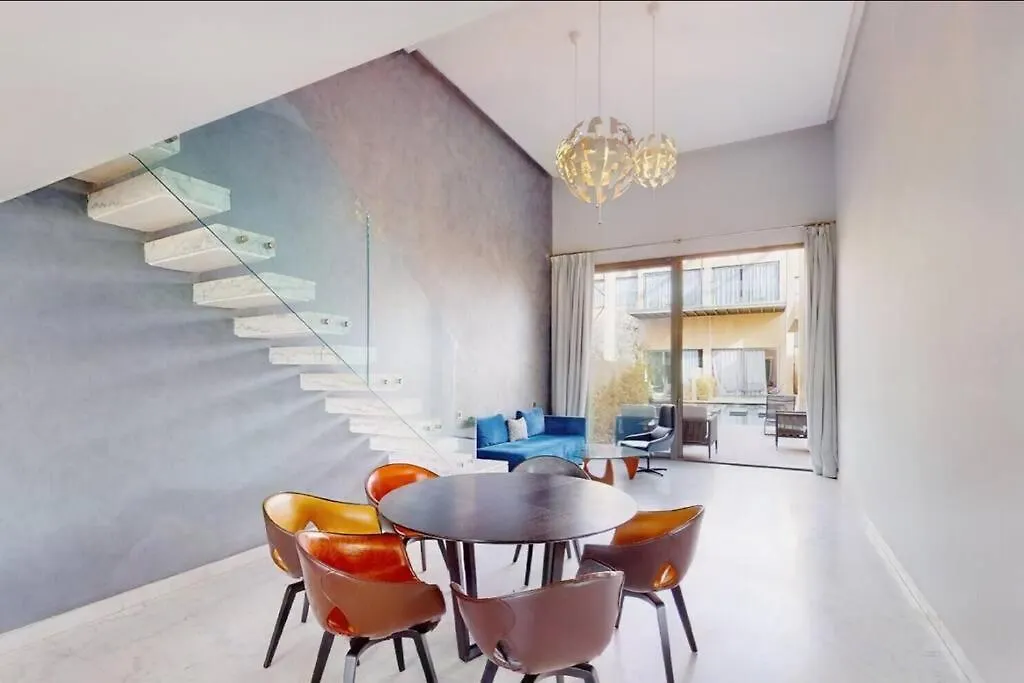 Duplex Moderne 233M2 Dans Une Residence De Luxe Marrakesh 0*,